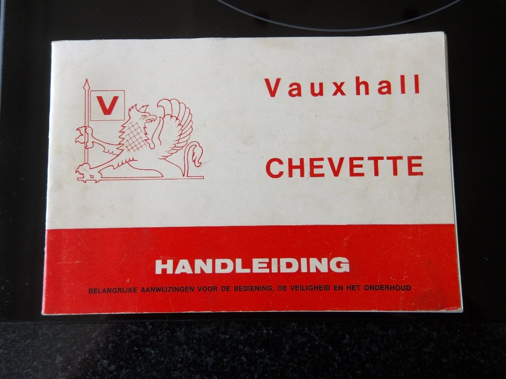 Handleiding Vauxhall Chevette okt 1975, Verzenden