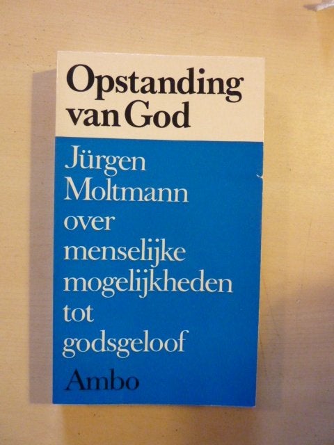J. Moltmann - Opstanding van God, Boeken, Verzenden, Zo goed als nieuw