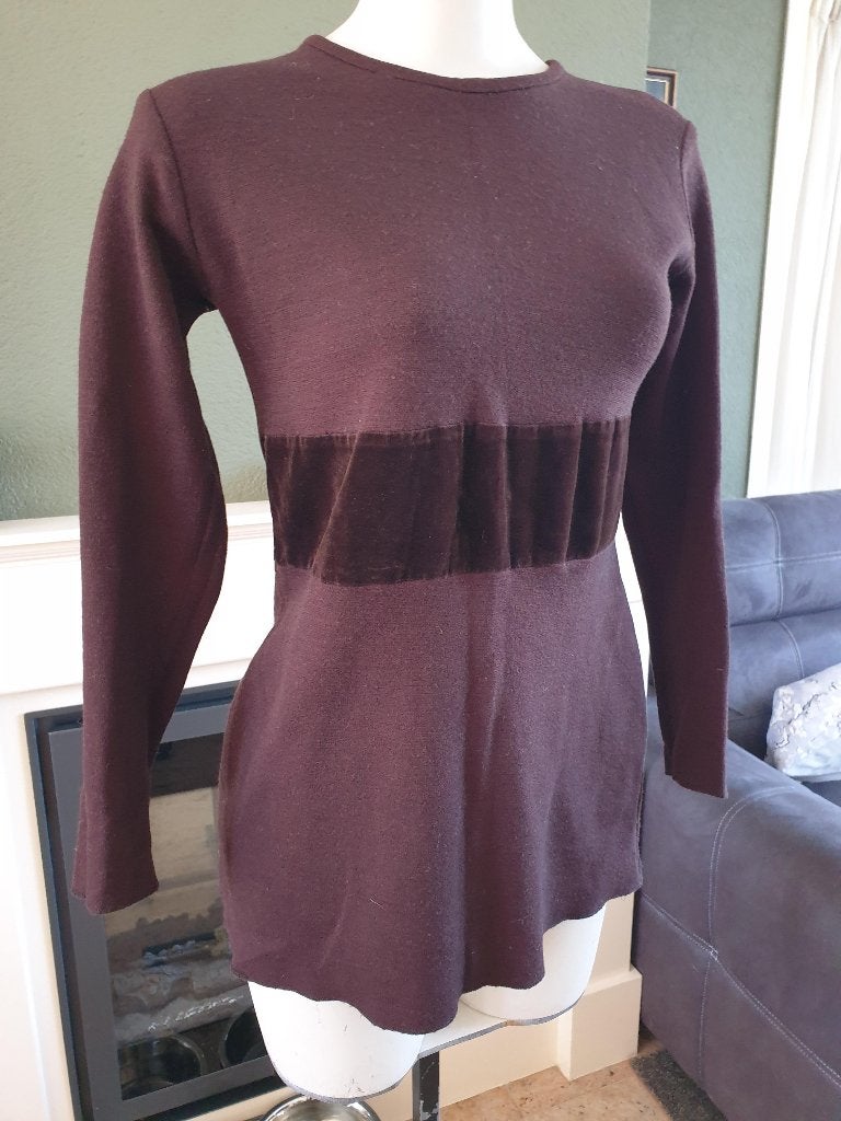 Articles mooie bruine trui truitje mt 38 M, Kleding | Dames, Truien en Vesten, Maat 38/40 (M), Bruin, Verzenden, Zo goed als nieuw