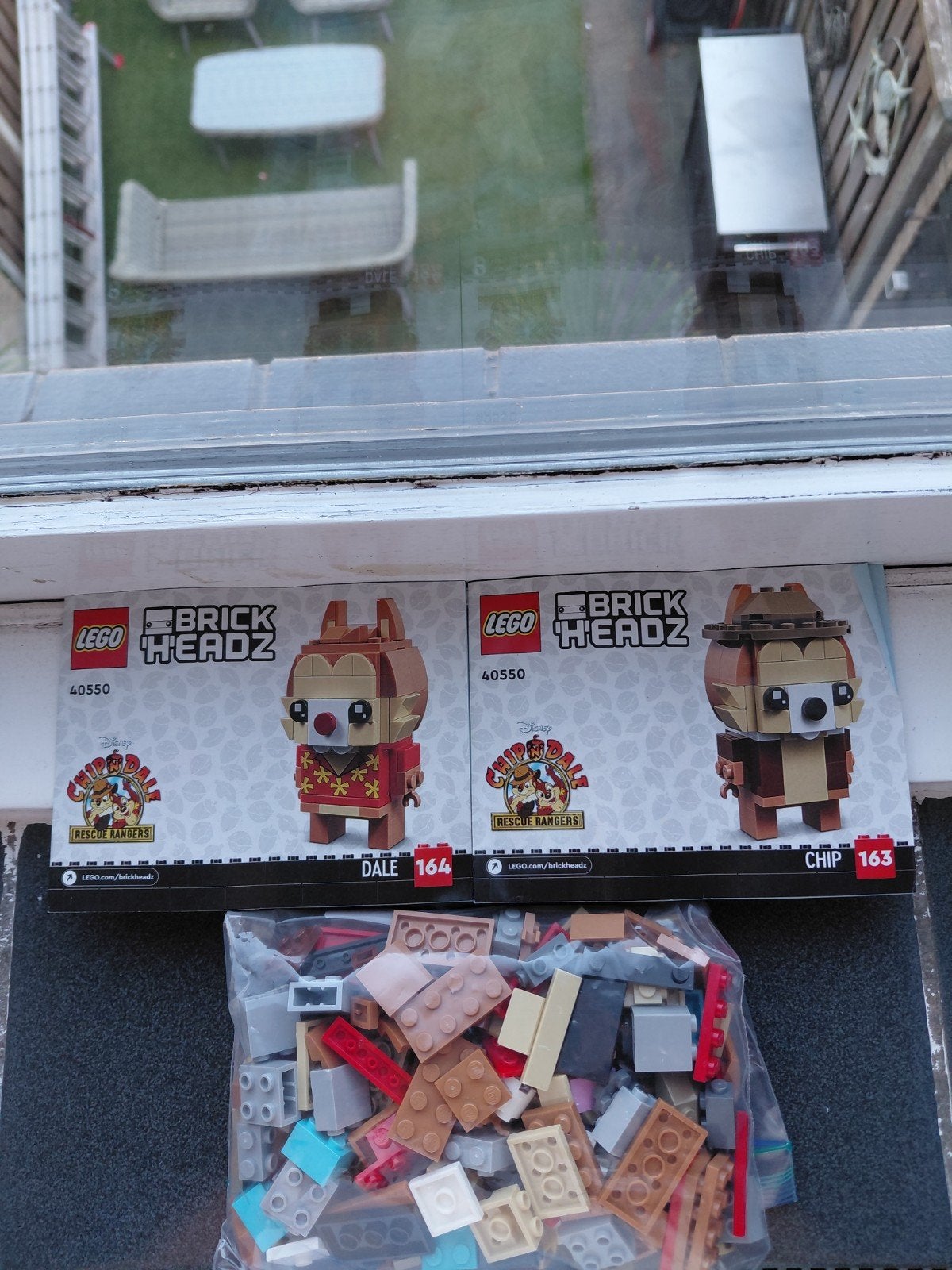 LEGO BrickHeadz 40550 Knabbel en Babbel Disney, Ophalen of Verzenden