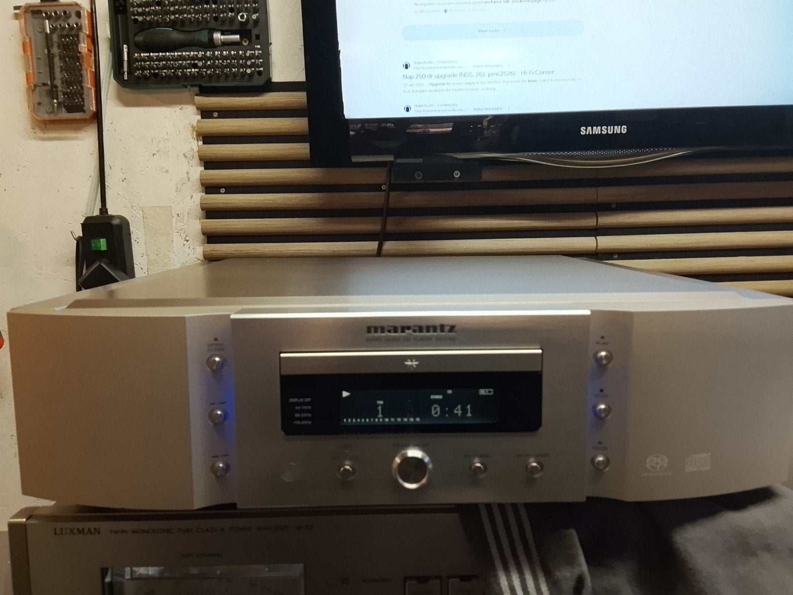 Marantz SA-11S2 Super Audio CD-speler, Audio, Tv en Foto, Ophalen of Verzenden, Zo goed als nieuw, Marantz