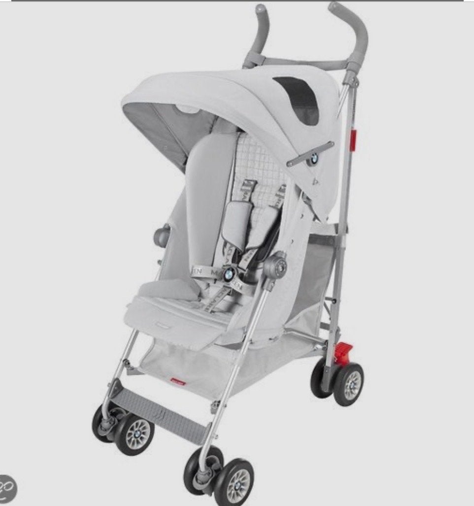 Maclaren BMW Buggy met regenhoes - Zo goed als nieuw, Ophalen, Zo goed als nieuw, Maclaren, Regenhoes