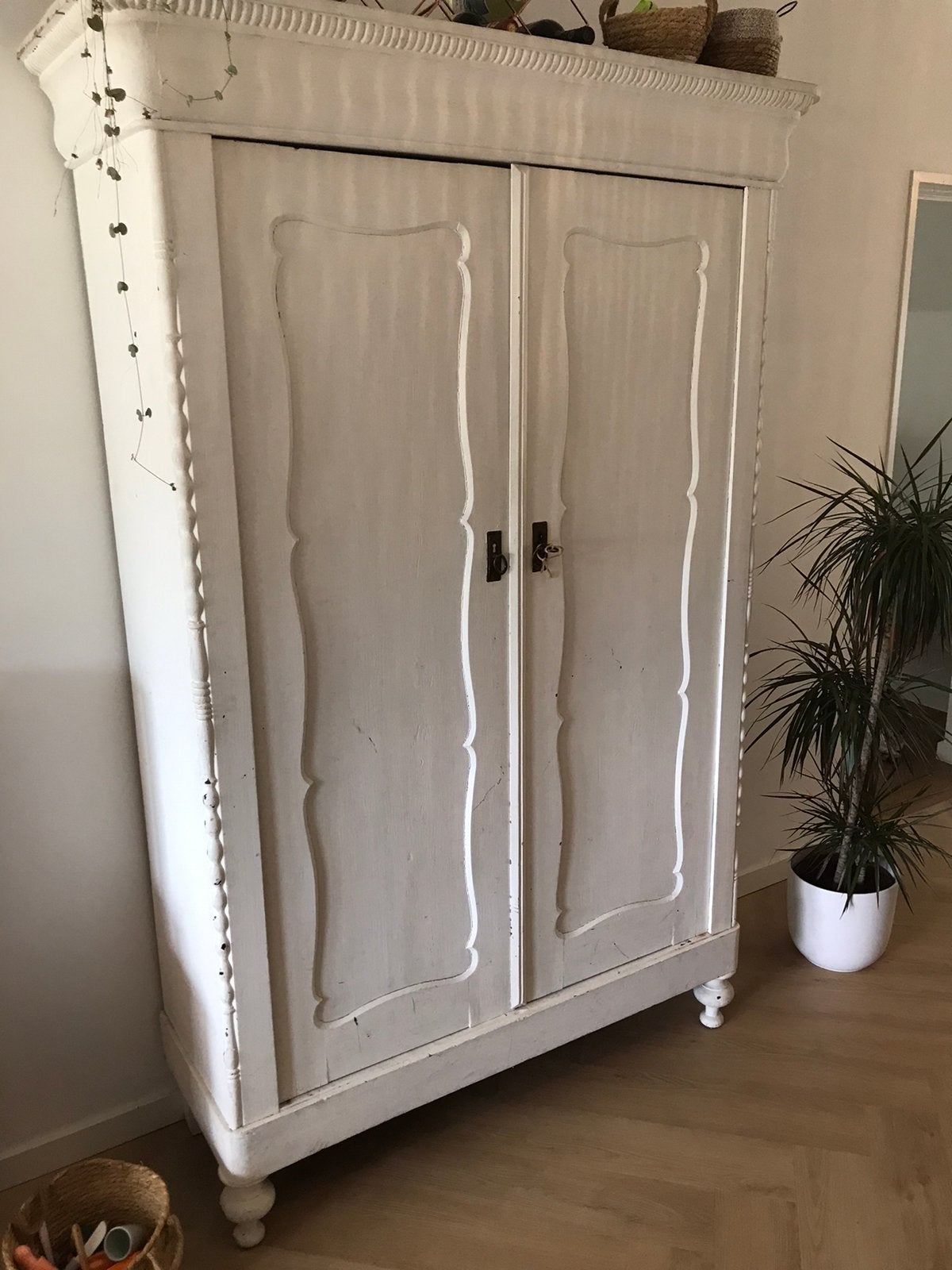 Hele mooie biedermeier kast/meidenkast, Ophalen