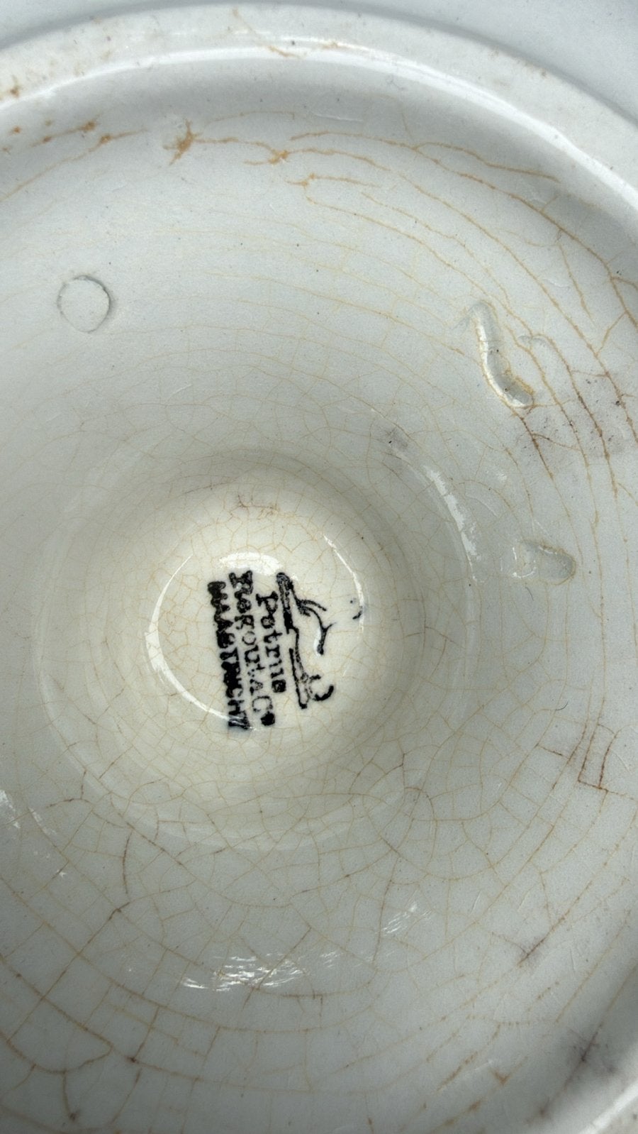 Petrus Regout kleine soepterrine ca 17 cm hoog, Ophalen of Verzenden