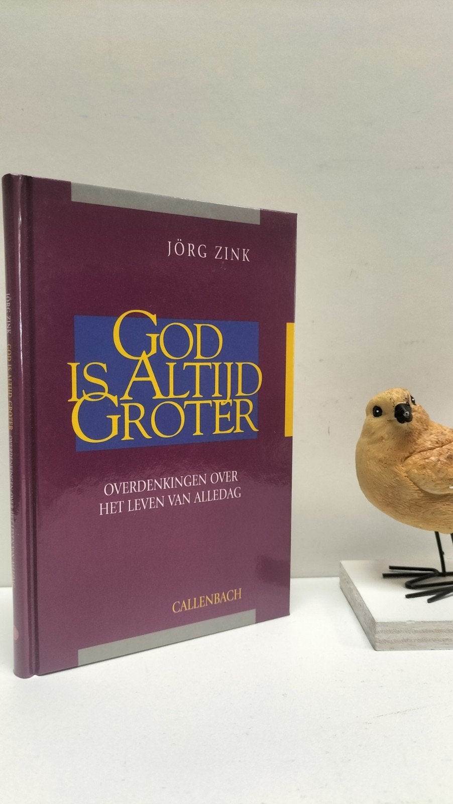 Zink, Jörg, God is altijd groter, Boeken, Godsdienst en Theologie, Gelezen, Christendom | Protestants, Ophalen of Verzenden