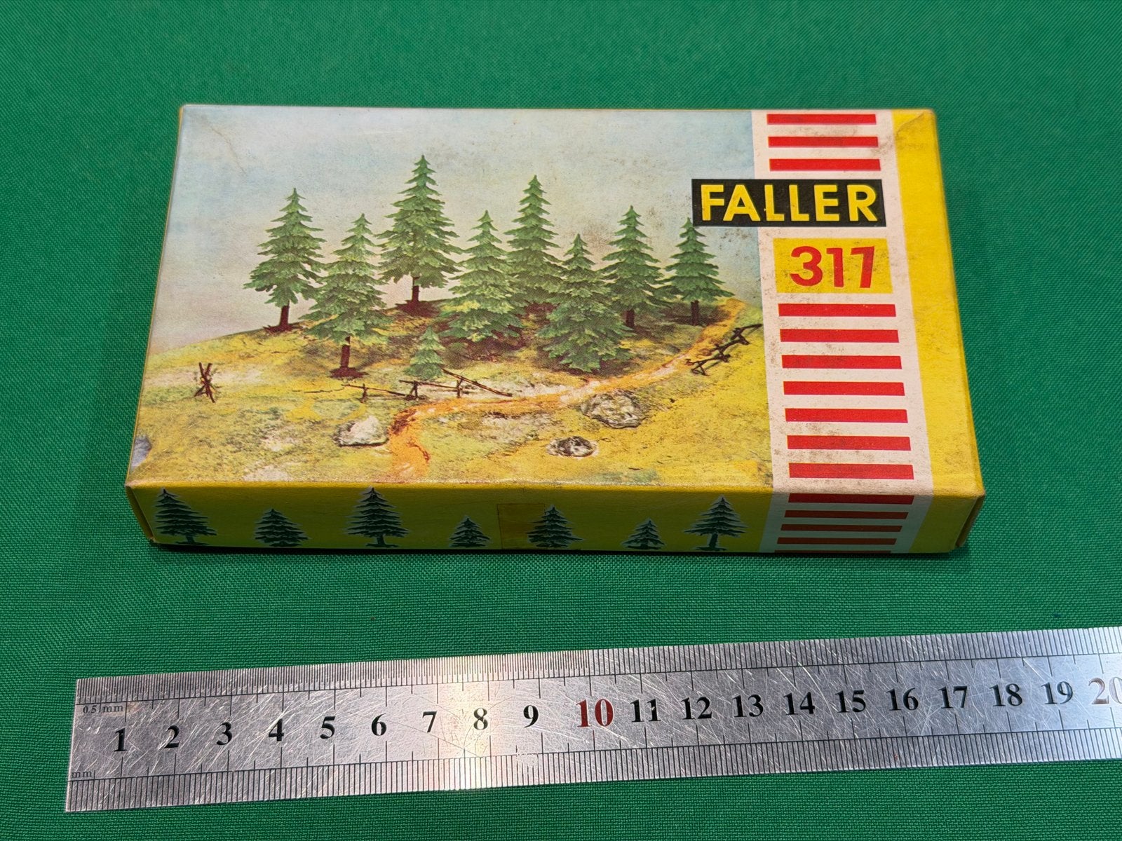 Faller 317 Modelbouw Bomen Set - Vintage Modelspoor H0, Ophalen of Verzenden, Gebruikt, 1:50 tot 1:144