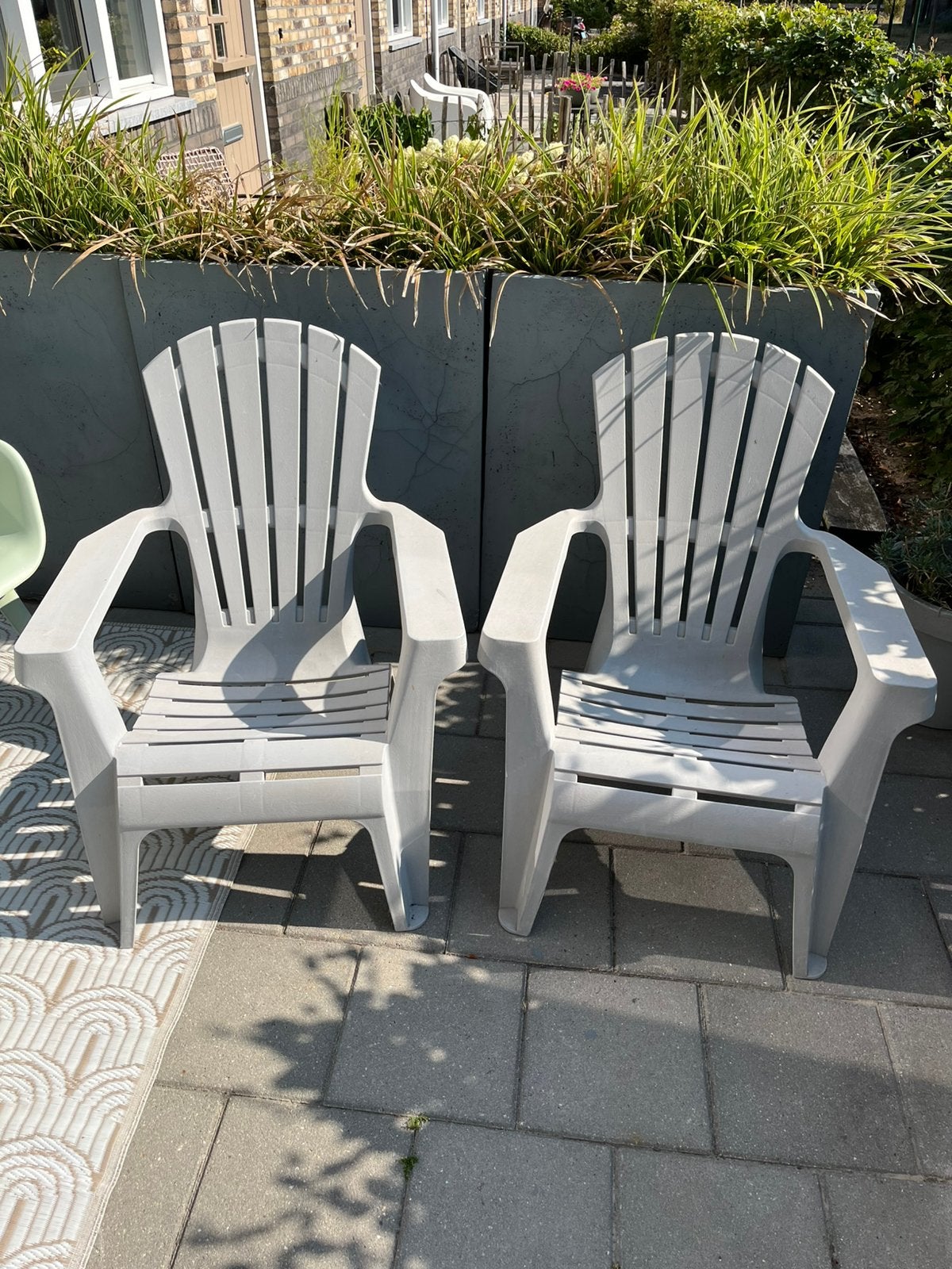 Tuinstoelen, Tuin en Terras, Tuinstoelen, Ophalen, Zo goed als nieuw, Kunststof