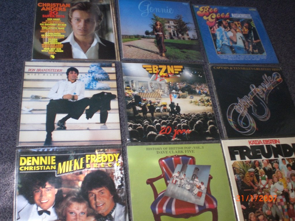 partij lp's ongeveer 120 stuks, Beschermende buitenhoes, Ophalen, Zo goed als nieuw, 12 inch
