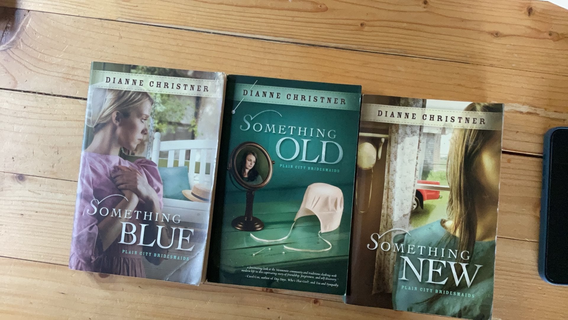 Something blue, something old en something new, amish, Ophalen of Verzenden, Zo goed als nieuw