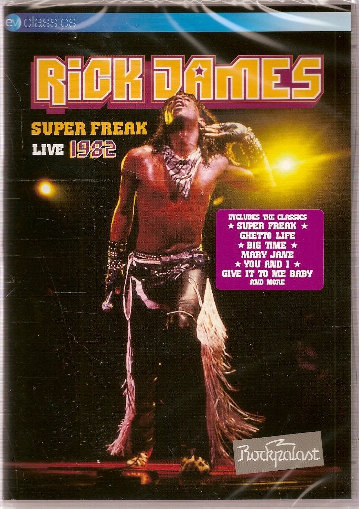 Rick James - Super freak live, Alle leeftijden, Ophalen of Verzenden, Nieuw in verpakking