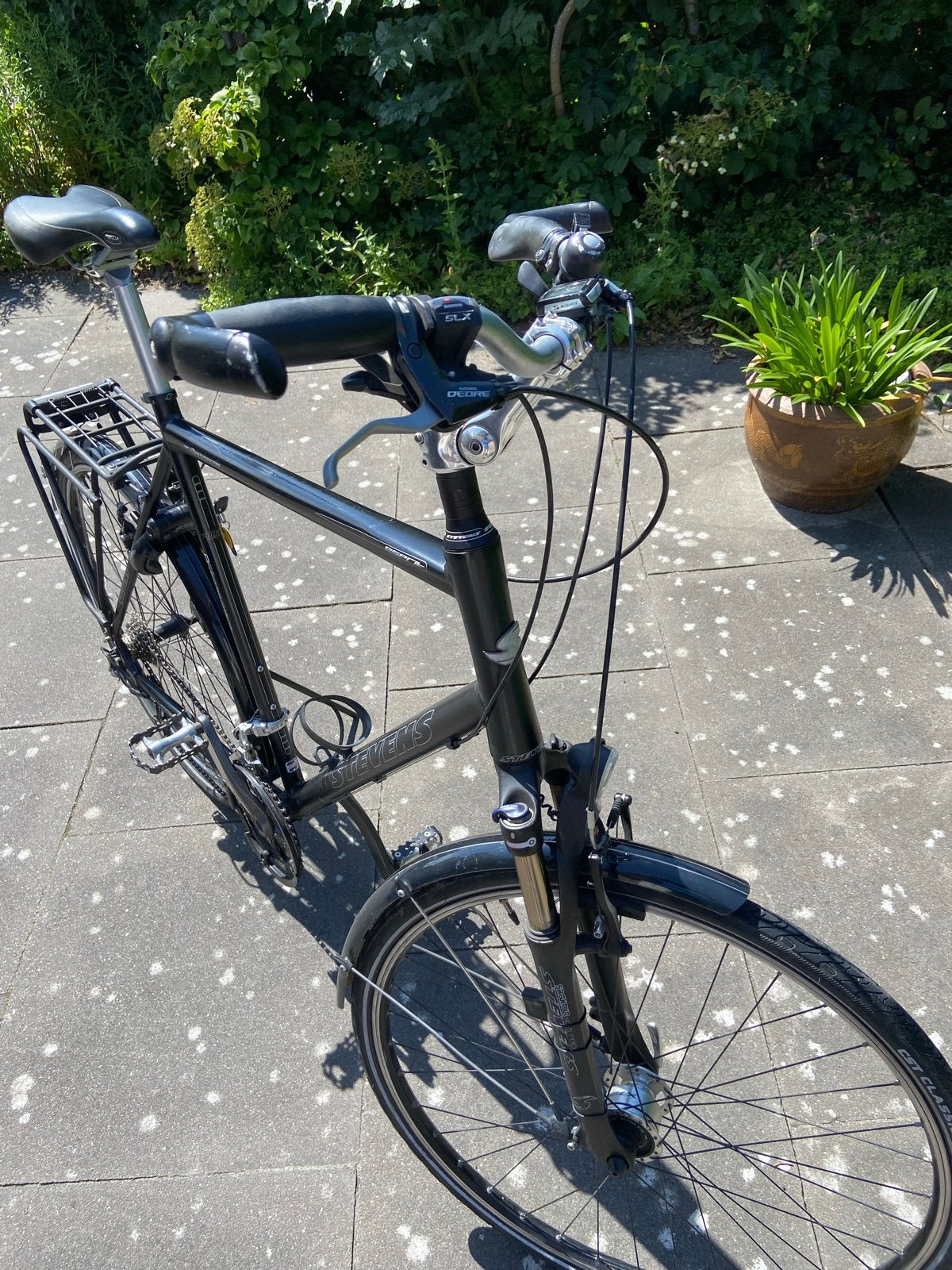 Stevens fiets met Shimano Deore LX en vering, 28 inch, Gebruikt, Vering, 61 tot 65 cm