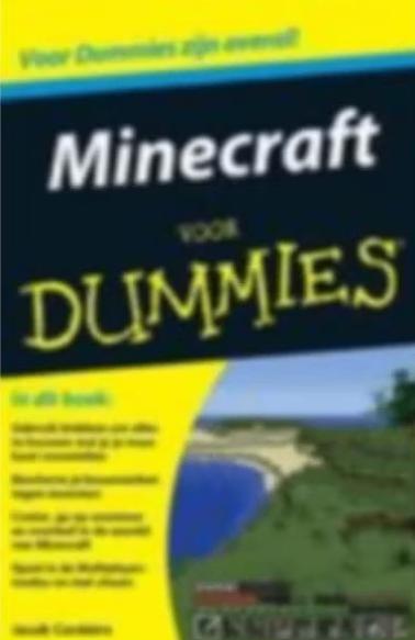 Minecraft voor Dummies, Ophalen of Verzenden, Zo goed als nieuw, Overige onderwerpen, Jacob Cordeiro