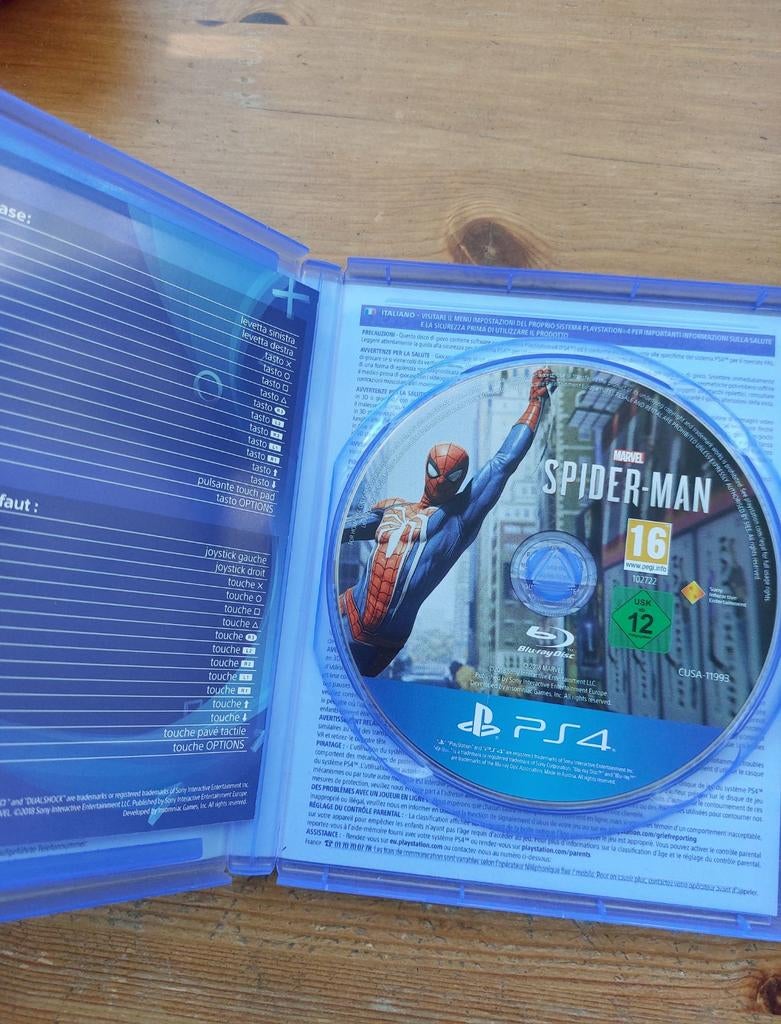 PS4 spel spiderman playstation 4, Ophalen of Verzenden, Avontuur en Actie