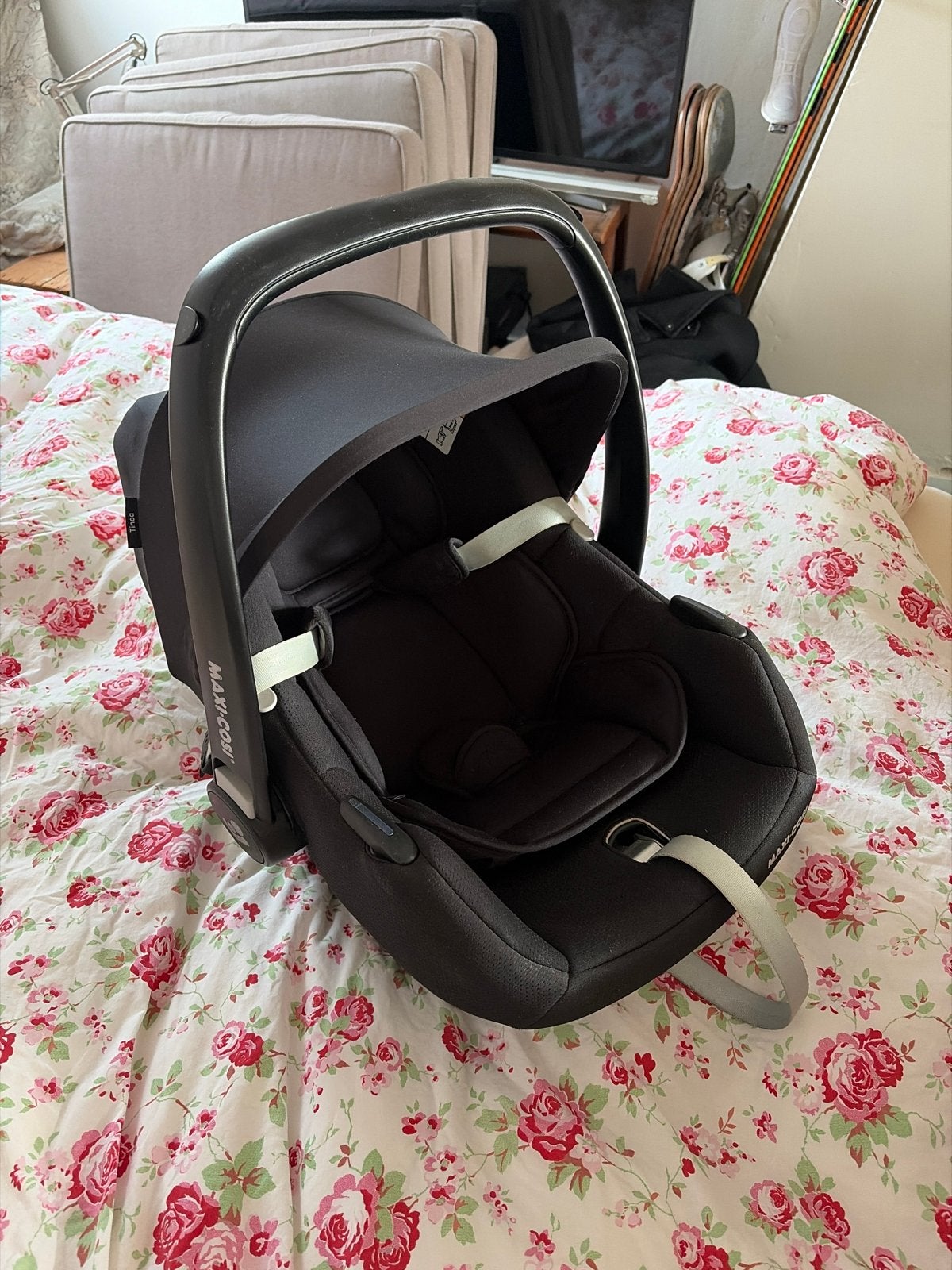 Foto 2 van Maxi-Cosi Tinca autostoel met Isofix base en voetenzak