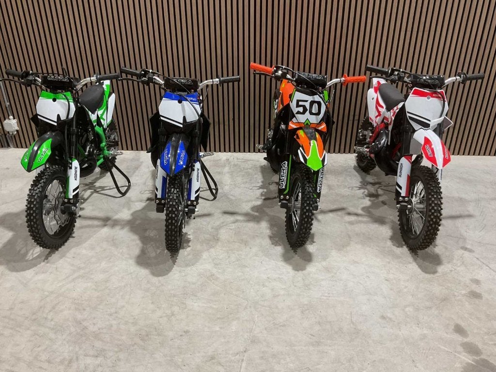 Pitbike crossmotor Koshine 50cc 12/10” nieuw in 4 kleuren‼️