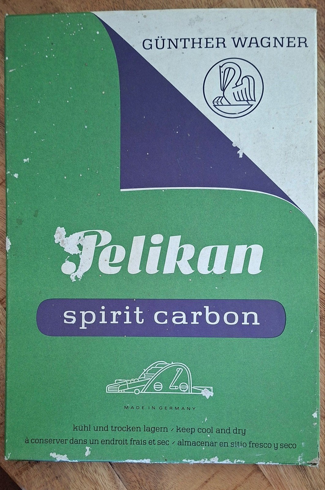 Vintage Pelikan Spirit carbon, Ophalen of Verzenden