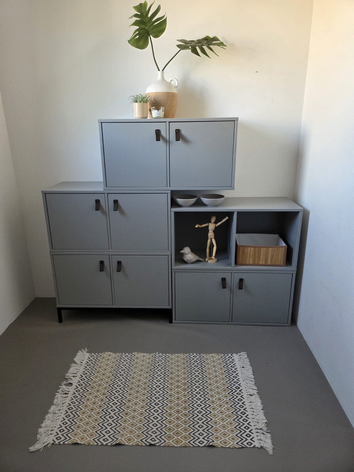 VT-wonen modulaire kast - Grijs, Ophalen, Zo goed als nieuw