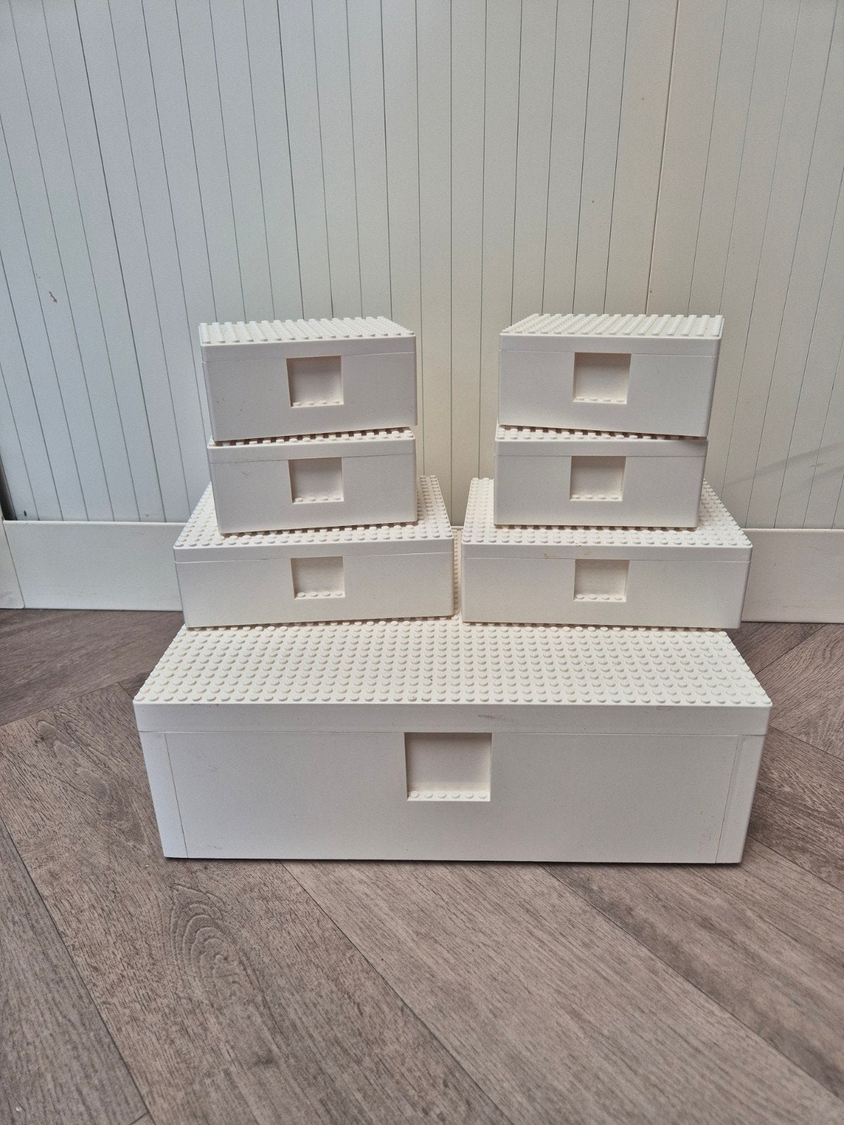 7 Lego Ikea opbergbakken, Ophalen of Verzenden, Zo goed als nieuw, Overige typen, Lego