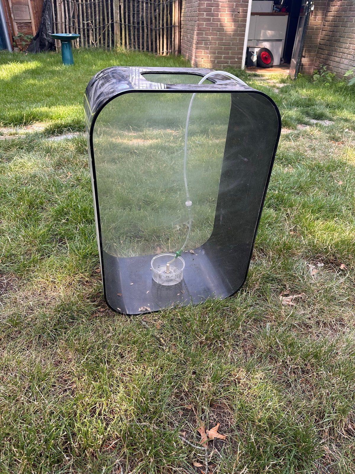 Biorb aquarium. Gratis ophalen. Gebruikt, Ophalen, Gebruikt, Leeg aquarium