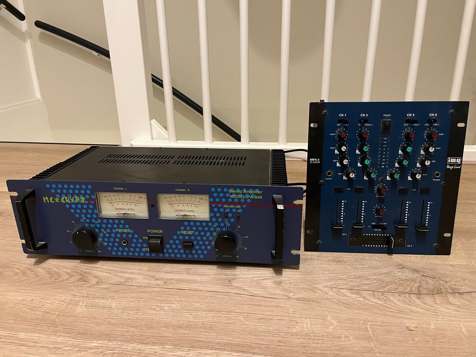 Versterker en Mixer, Ophalen, Gebruikt, Dj-set, Overige merken