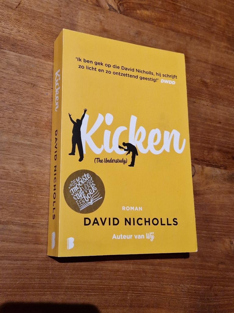 David Nicholls - Kicken, Boeken, Ophalen of Verzenden, Zo goed als nieuw, David Nicholls