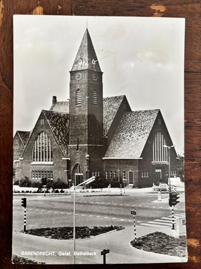 Barendrecht - Gereformeerde Bethelkerk, Verzamelen, Ansichtkaarten | Nederland, Verzenden, 1960 tot 1980, Gelopen, Zuid-Holland