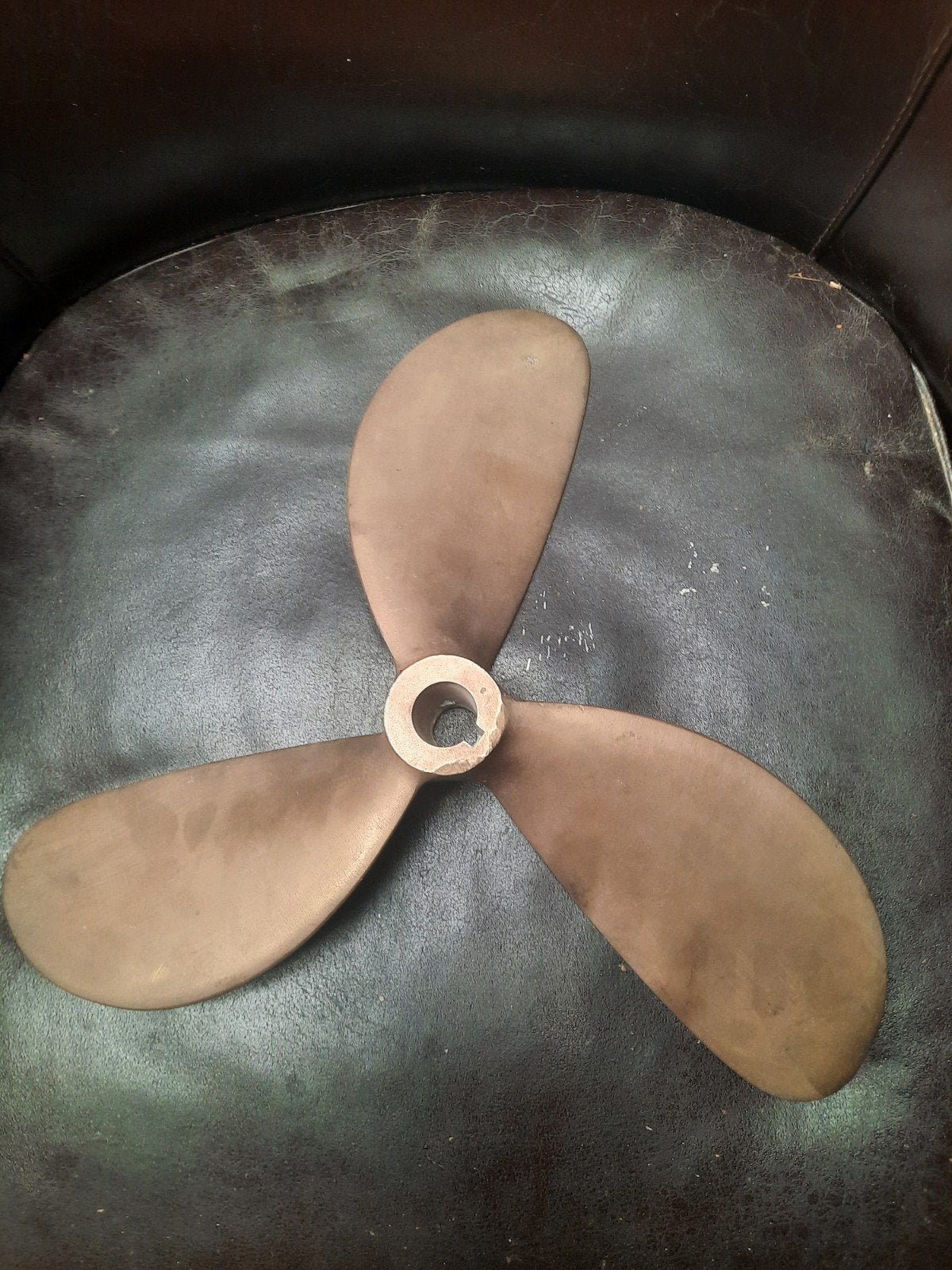 Bronzen scheepsschroef D400 P210 - Mituwa Propeller, Ophalen of Verzenden, Gebruikt, Motor en Techniek, Motorboot