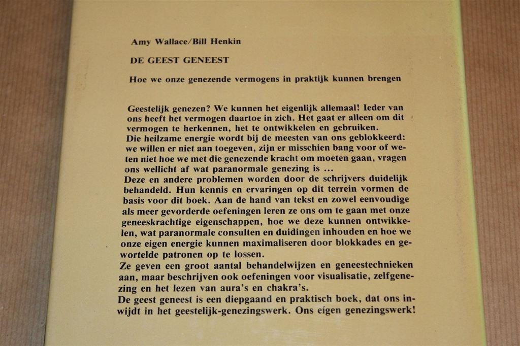De Geest Geneest — Ontwikkel Paranormale Genezing, Ophalen of Verzenden, Gelezen, Overige onderwerpen, Achtergrond en Informatie