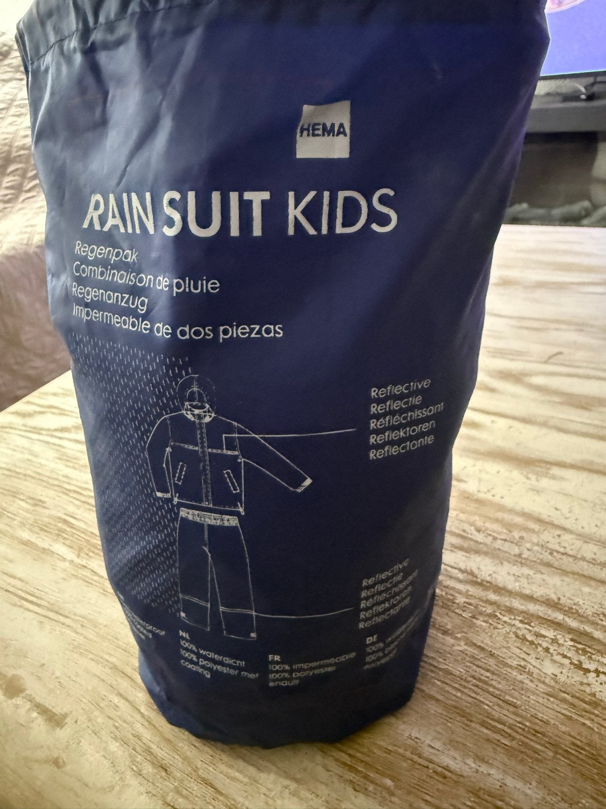 Let op alléén REGENJAS! voor kinderen - Maat 158/164, Ophalen of Verzenden, Nieuw, Jongen of Meisje, Setje