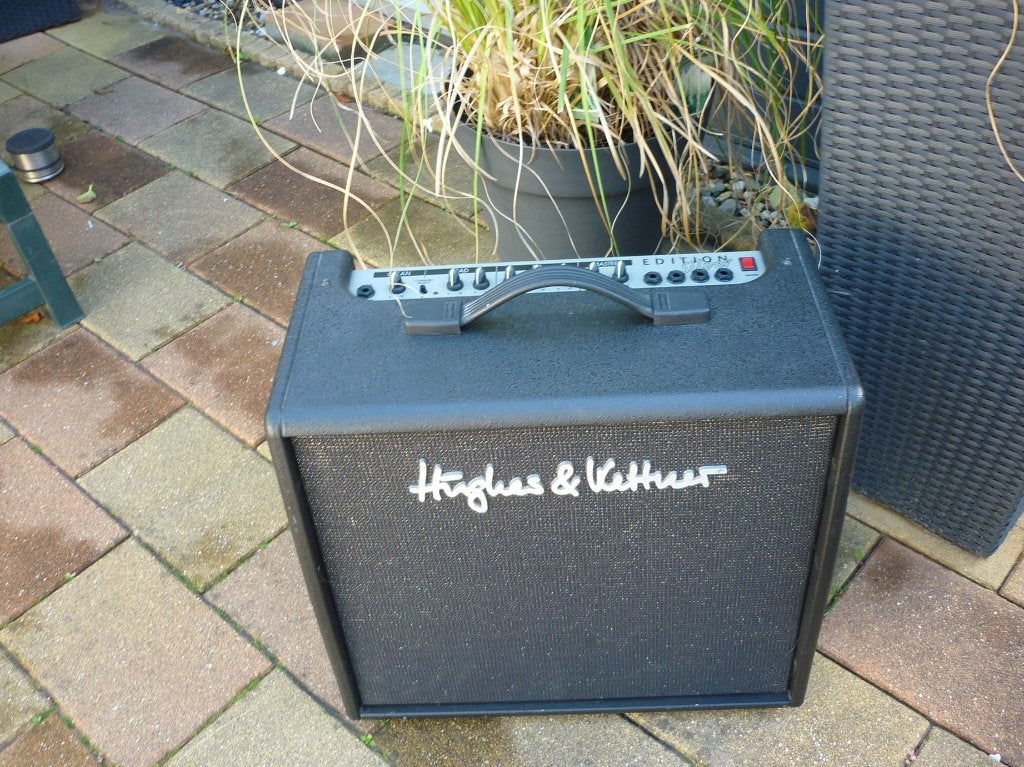 Hughes & Kettner Edition Silver versterker voor gitaar, Ophalen, Gebruikt, Gitaar, 50 tot 100 watt