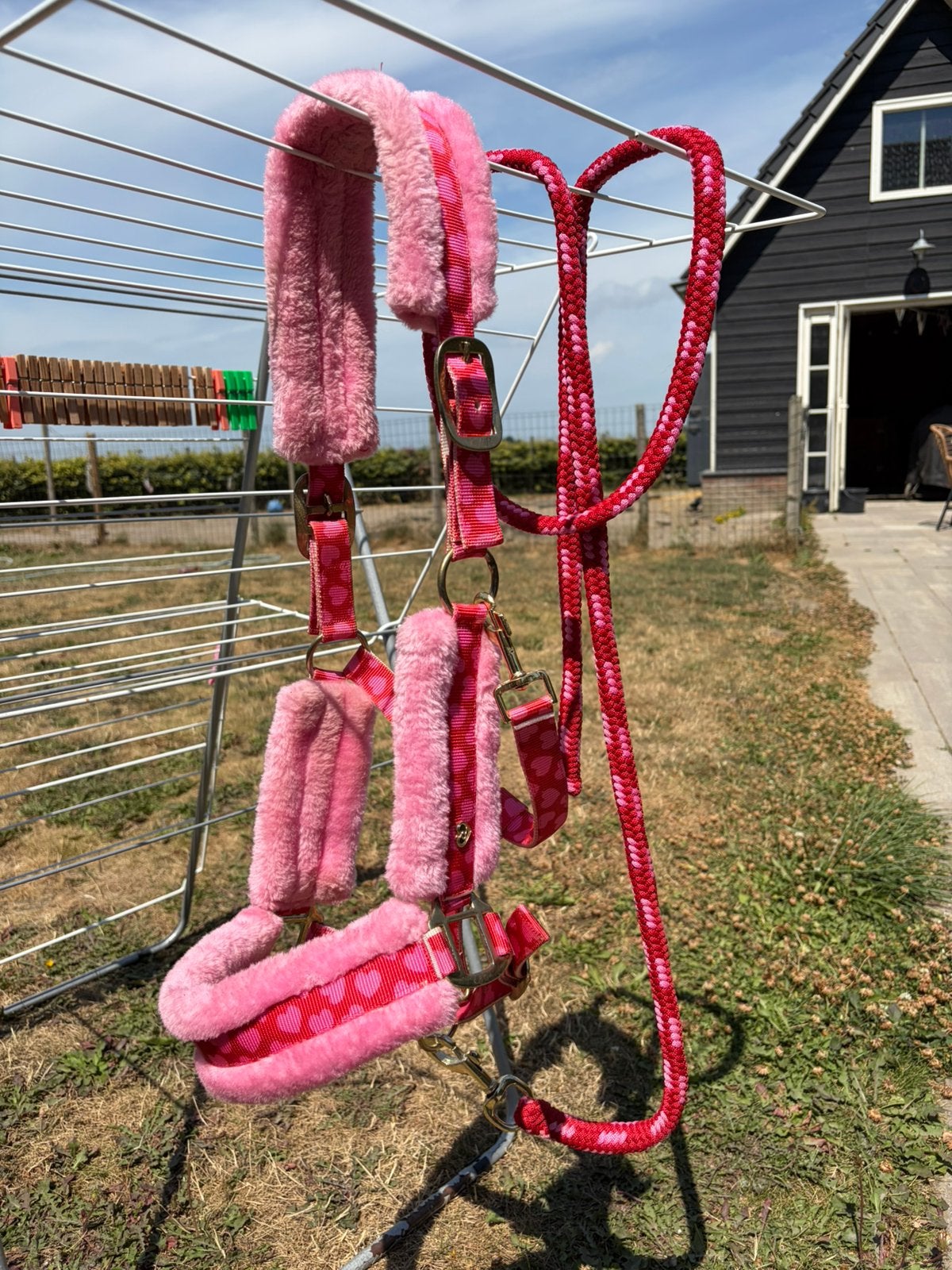 Diverse halstersets, halsters en vliegenfrontriemen, Dieren en Toebehoren, Paarden en Pony's | Hoofdstellen en Tuigage, Ophalen of Verzenden