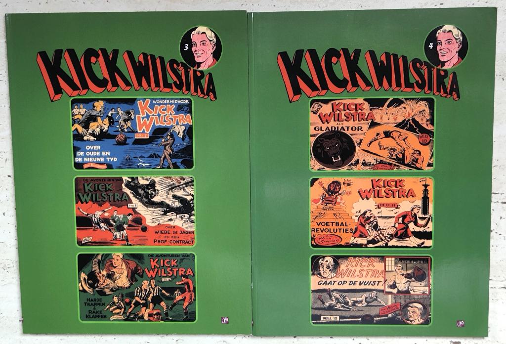 2 stripboeken van Kick Wilstra Deel 2 en deel 4, Boeken, Meerdere stripboeken, Ophalen of Verzenden, Nieuw