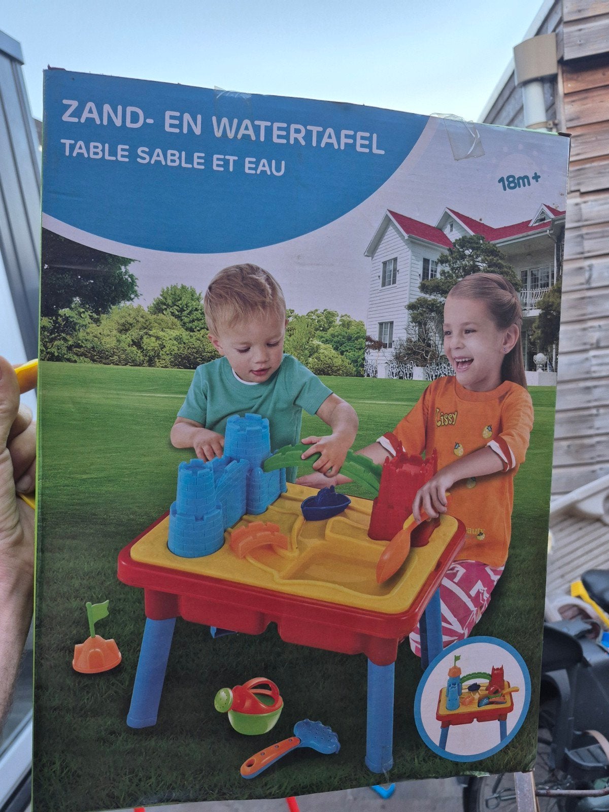 Zand- en Watertafel voor Kinderen (18m+), Kinderen en Baby's, Ophalen, Nieuw