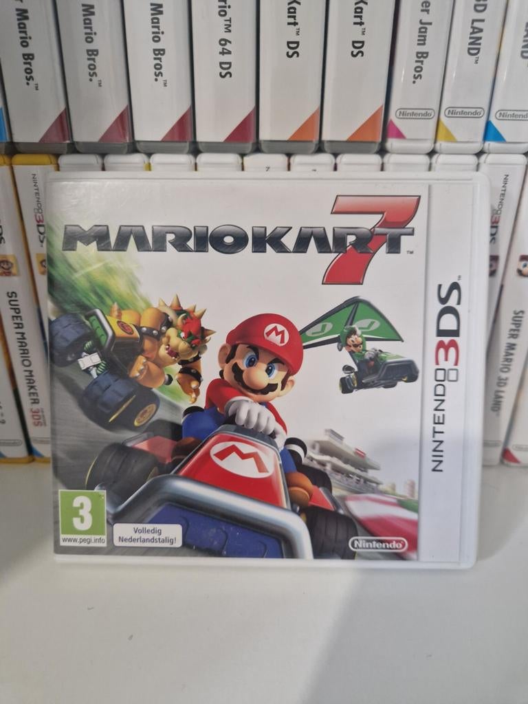 Mario Kart 7 Nintendo 3DS - Volledig Nederlandstalig!, Nintendo, Online, Racen en Vliegen, Zo goed als nieuw
