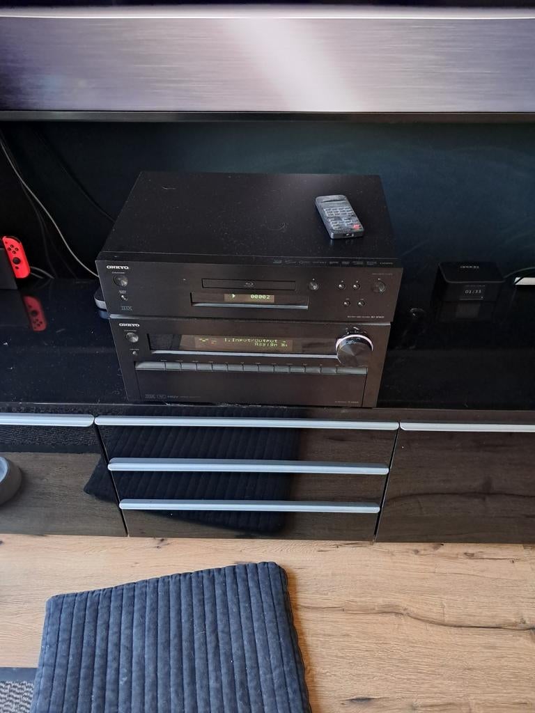 Onkyo tx nr809 en onkyo bluray bd809, 70 watt of meer, Zo goed als nieuw, 5.1-systeem, Overige spelers