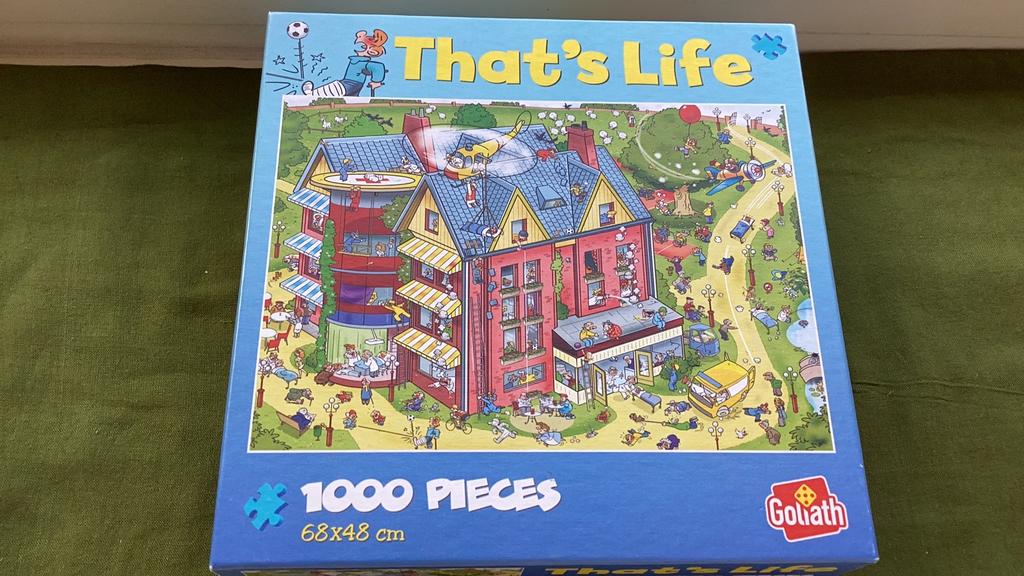 That’s  life puzzel. Nr. 371328. Ziekenhuis. 1000 stukjes., Ophalen of Verzenden, 500 t/m 1500 stukjes, Zo goed als nieuw