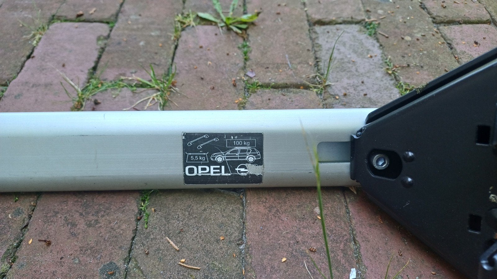 Opel dakdragers met slot - origineel, Ophalen, Gebruikt