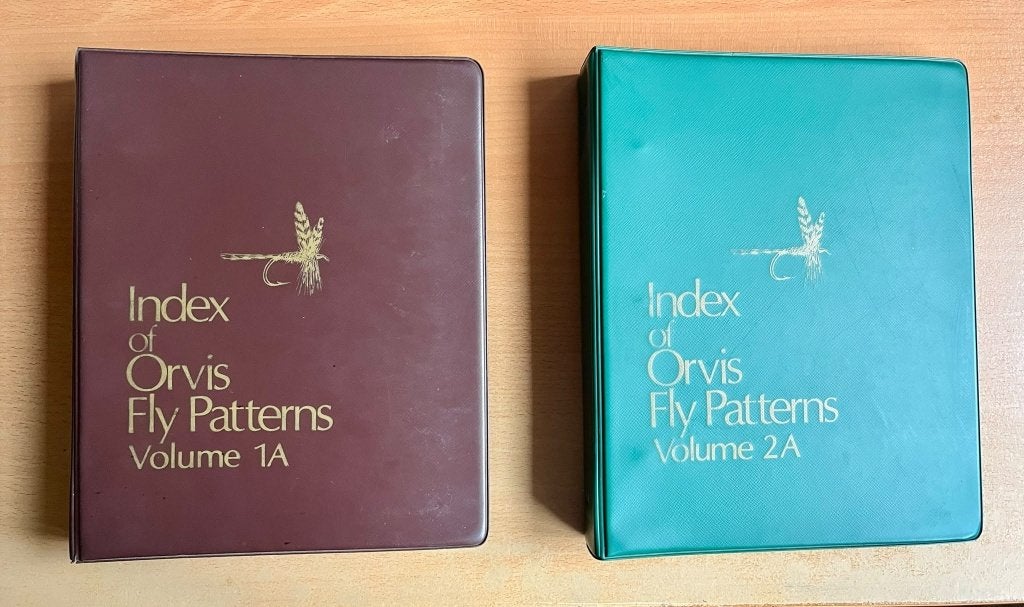 Index of Orvis Fly Patterns Volume 1A en 2A | Compleet, Verzenden, Gebruikt, Overige typen