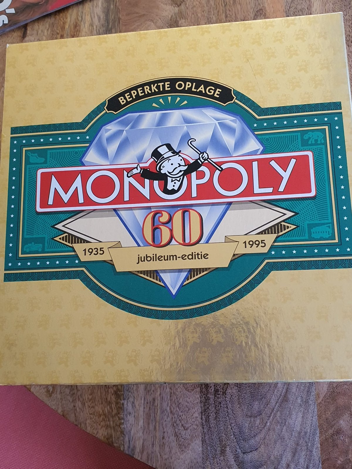 Monopoly jubileum spel, guldens, Ophalen, Zo goed als nieuw