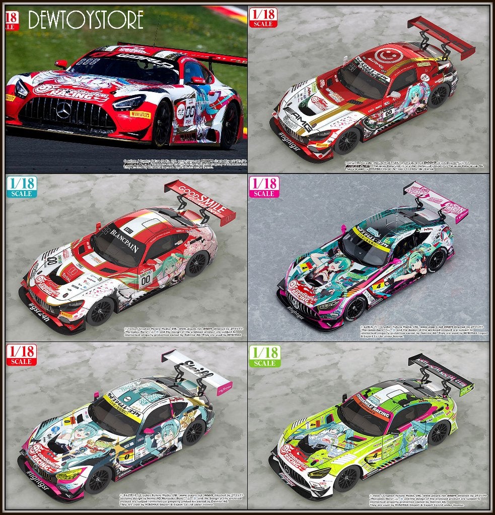 [Pre-order] GSC Resin Diecast Car - Hatsune Miku AMG, Verzenden, Nieuw