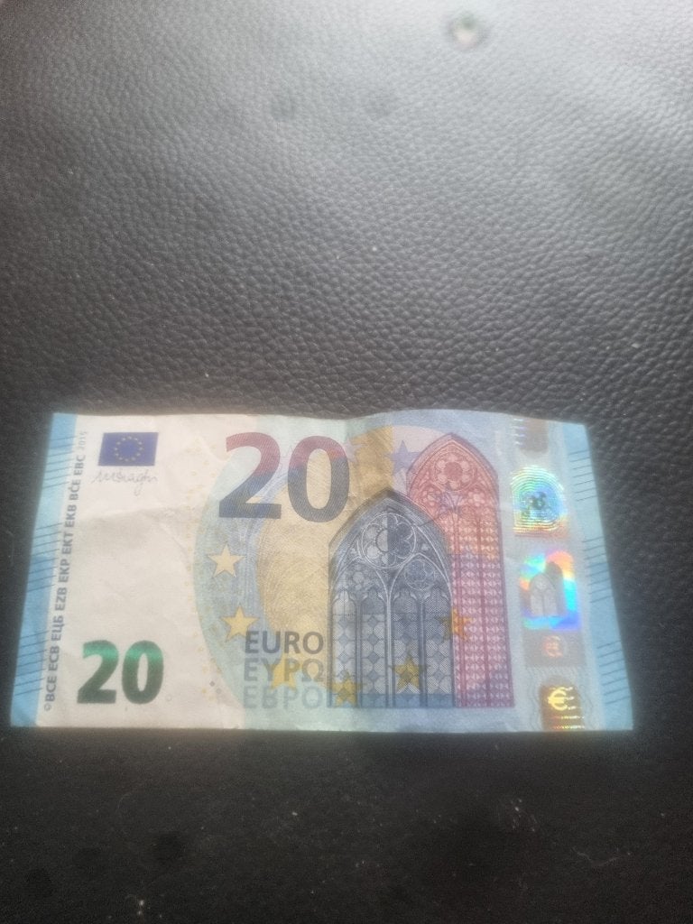 20 euro biljet 05-05-84, Ophalen, 25 gulden