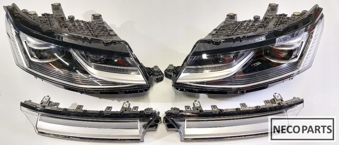VW TRANSPORTER T7 IQ LED KOPLAMPEN KOPLAMP COMPLEET, Gebruikt, -, Volkswagen, -