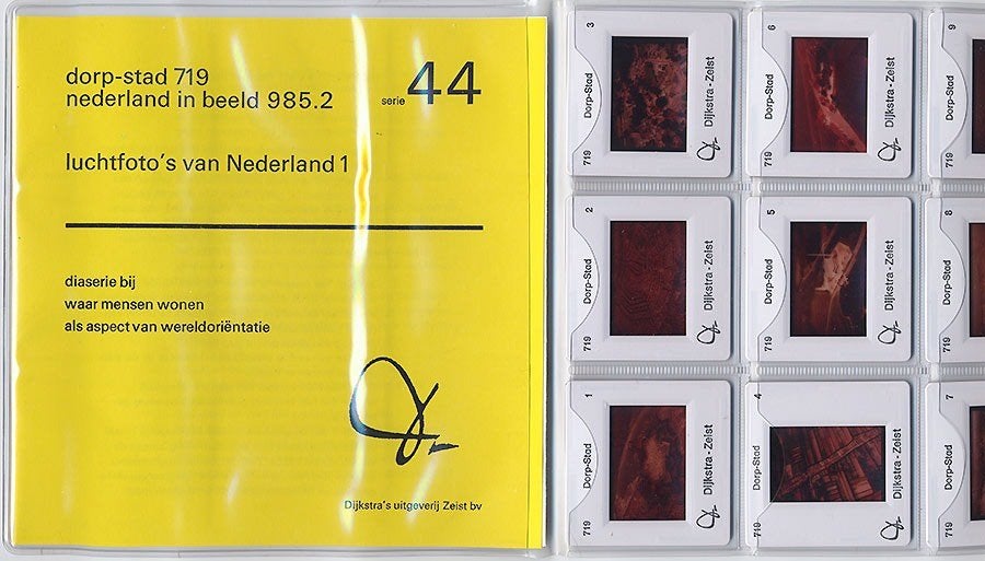 9 Luchtfoto's van Nederland I - Rolde Brienenoordbrug Zürich, Ophalen of Verzenden, 1960 tot 1980, Ongelopen, Noord-Holland
