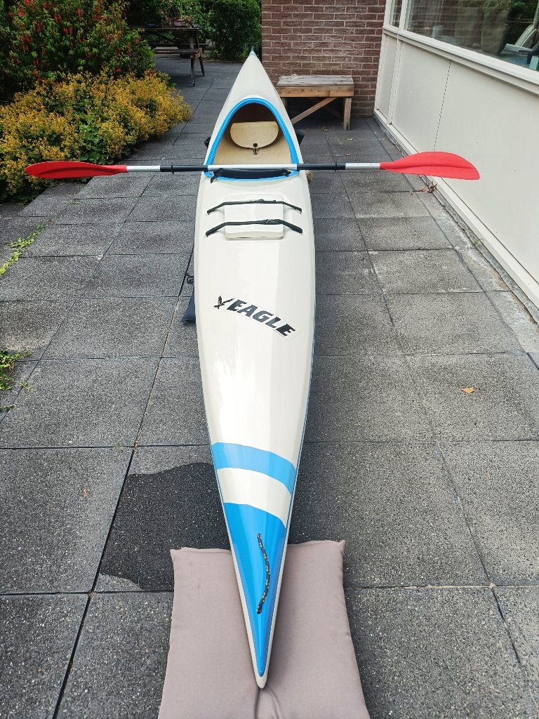 Kajak Eagle Touring Polyester, Watersport en Boten, Ophalen, Gebruikt, 1-persoons