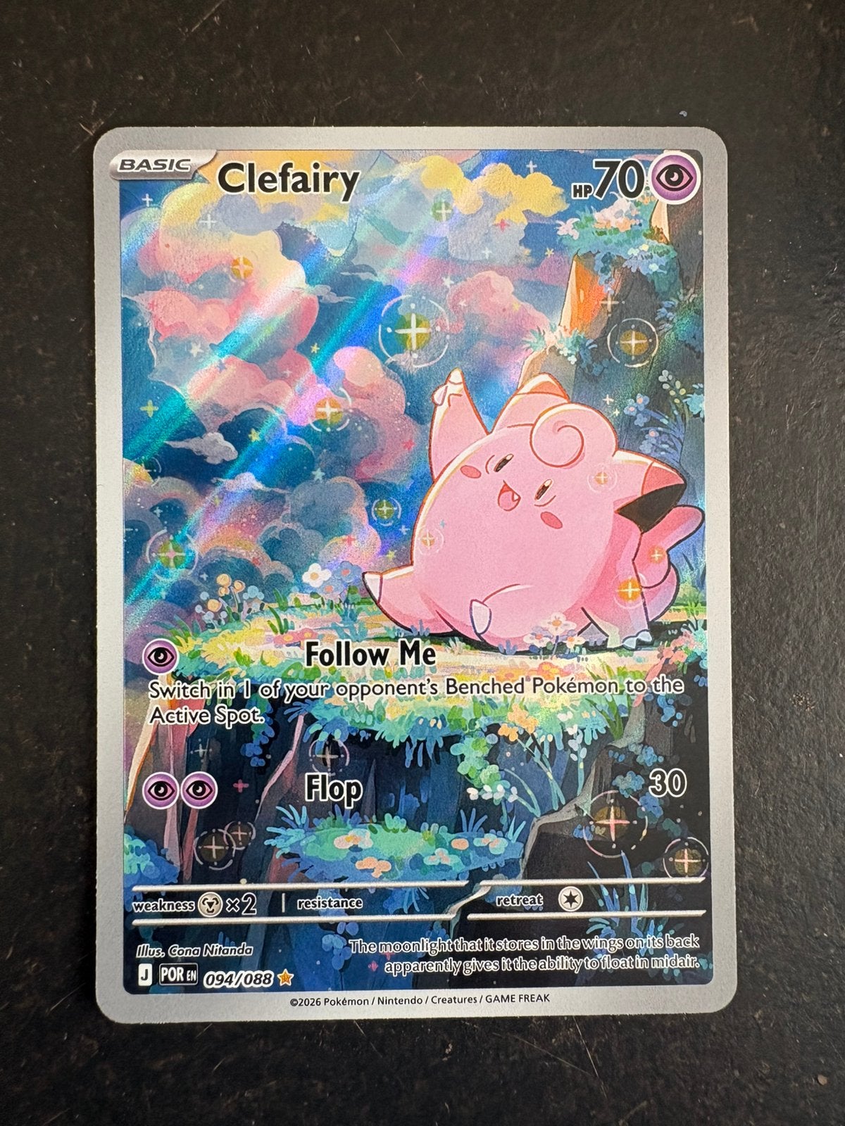 Nieuw Clefairy 094/088, Hobby en Vrije tijd, Verzamelkaartspellen | Pokémon, Ophalen of Verzenden, Nieuw