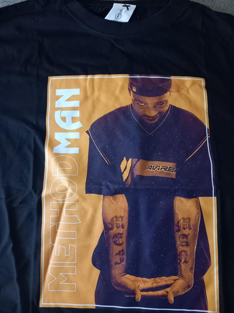 Method Man T-shirt Zwart Maat M - Nieuw, Method Man, Maat 48/50 (M), Zwart, Nieuw