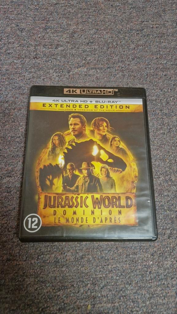 Jurassic World Dominion 4K Ultra HD + Blu-Ray Extended, Ophalen of Verzenden, Nieuw in verpakking, Science Fiction en Fantasy
