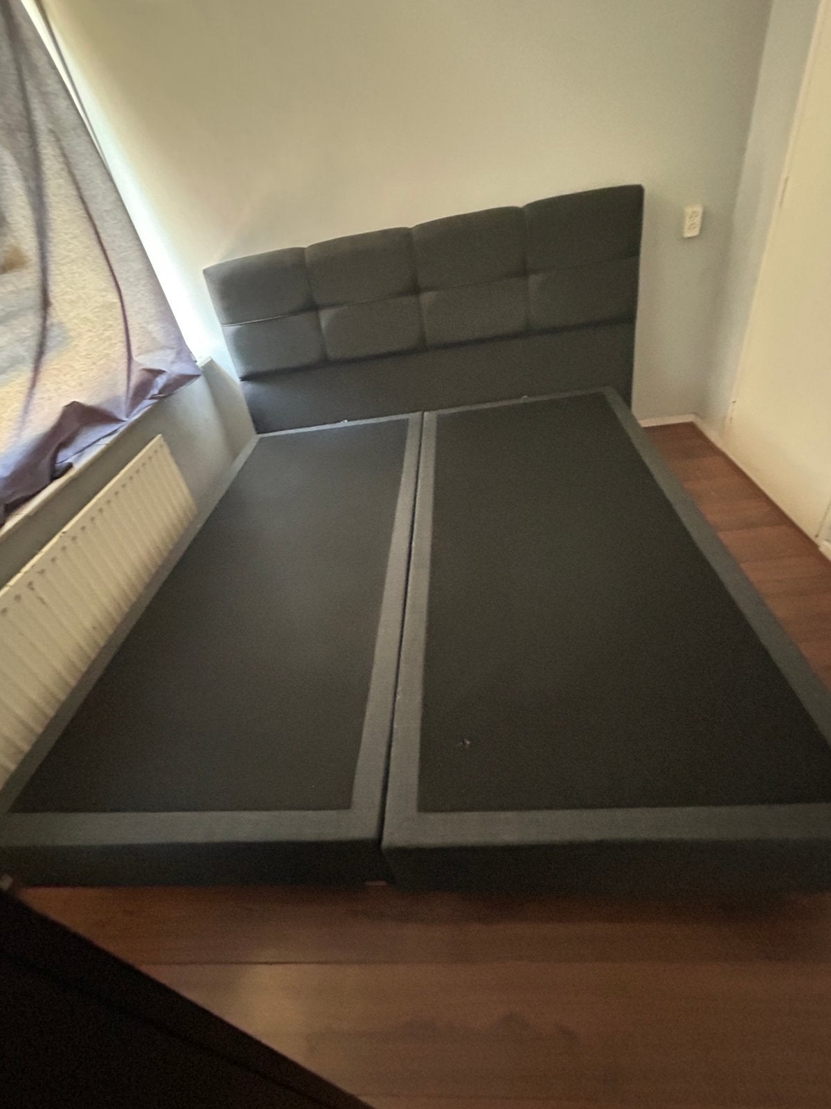 Boxspring 180x200, Ophalen, Zo goed als nieuw, Tweepersoons, 180 cm