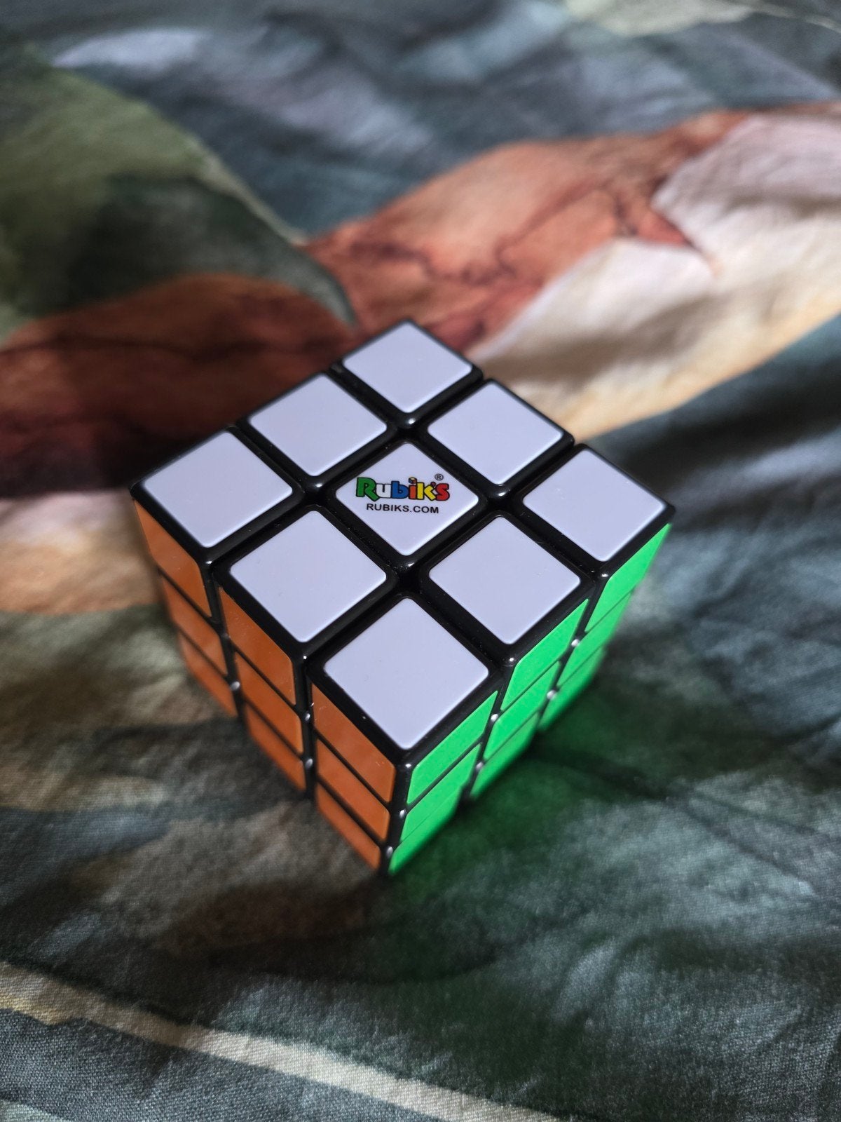 rubiks cube, Ophalen of Verzenden, Zo goed als nieuw, Rubik's of 3D-puzzel