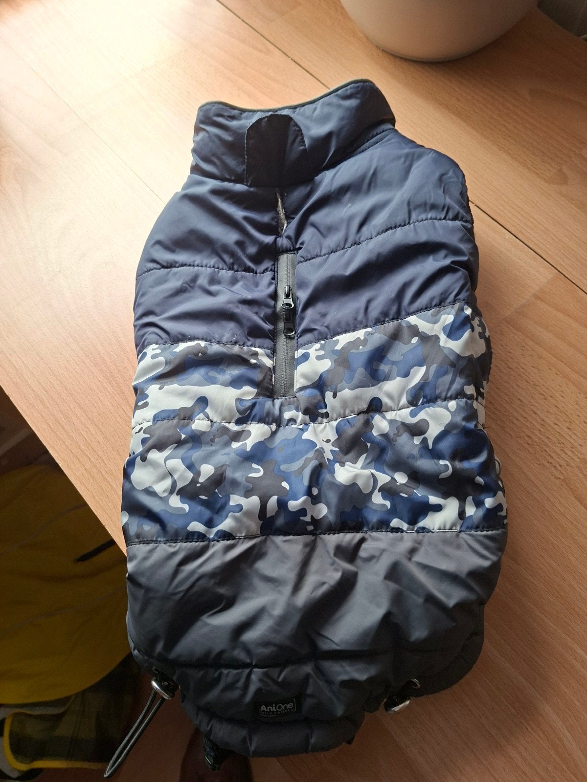 Winter/regenjasje kleine hond, Dieren en Toebehoren, Ophalen, Zo goed als nieuw, Hondenjas